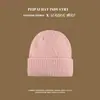 Gorro de Punto Transfronterizo con Logo Casual para el Frío Jacquard Bordado Gorro de Lana Multicolores Cálido y a Prueba de Frío para Hombres