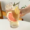 Copo de Chá de Frutas com Boca Larga Famoso na Internet, Copo de Vidro de Capacidade Extra Grande, Copo para Bebidas Lácteas, Copo para Leite com Suco, Copo para Bebidas Geladas