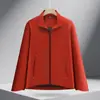 Jaqueta Bomber com Gola Alta Antiestática Outono Jaqueta de Trabalho Americana Transfronteiriça Jaqueta Casual Masculina Jaqueta Personalização