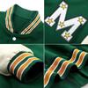 Chaqueta de piloto de uniforme de béisbol americano para hombre, primavera y otoño 2022, chaqueta de estudiante juvenil ajustada de calle alta de moda