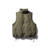 Vestido de verano sureño de invierno 2024, nuevo chaleco japonés de algodón de color sólido dividido, resistente al viento, chaqueta retro cálida de algodón para hombre.