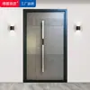 Puerta Blindada Bodun Liangjiang Puerta de Entrada Minimalista de Lujo Ligero para Villa Venta Directa Personalizada del Fabricante Puerta de Entrada Doble