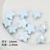 Contas de Cerâmica Azuis Separadas por Contas Peixe-Palhaço Estrela Pulseira Colar Corrente de Celular Acessórios de Joias Artesanais DIY Material
