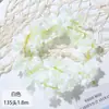 135 Enredaderas Artificiales de Flor de Cerezo para Colgar en la Pared, Enredaderas de Flores Falsas para Conductos de Aire Acondicionado, Decoraciones de Techo para Interiores, Enredaderas de Decoración para Bodas