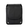 Aplicable a Samsung Z Flip3 pantalla plegable funda protectora tipo flip Motorola Rzar bolsa de cintura universal de piel de vaca para personas mayores