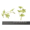 Flor de Ciruelo Simulada de Cuatro Pétalos para Hacer Manualidades, Adorno de Flor para Pasador, Flor Artificial, Flor Semi-Terminada, Accesorios de Rama de Flor, Fotografía, Flor Artificial
