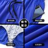 Shorts de fitness de verão masculinos para corrida e treino, shorts casuais de fitness tamanho grande, secagem rápida, camada dupla, shorts esportivos