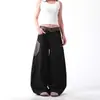 Jeans negros de mezclilla retro americanos, unisex, con un diseño plisado único, un corte holgado y un estilo versátil de pierna recta, pierna ancha