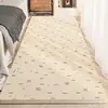 Alfombra Imitación Cachemira Viento Silencioso Simple para Hogar Dormitorio Resistente a la Suciedad Antideslizante Manta de Mesita de Noche Fácil de Cuidar Manta para Sofá Venta al por Mayor