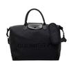 Bolsa de Viagem Casual com Letras para Viagens de Curta Distância Negócios Bolsa de Ombro Fitness Moda Unissex Grande Capacidade com Logo Personalizado