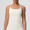 Sexy Escote en U Espalda Descubierta Deportivo Hermosa Espalda Sujetador de Yoga Secado Rápido como una Nube Ropa Exterior Chaleco a Prueba de Impactos Top de Running Fitness