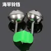 Sino para Vara de Pesca, Sino Alarme de Som Duplo, Plástico Anti-Queda Torção Manual Acessórios de Pesca, Sino de Pesca Sensível