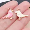 60 Gotas de Aceite Dibujo Animado Rosa Día de San Valentín Oso de Amor Chocolate Aleación de Zinc Colgante Accesorios para Joyería DIY
