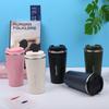 Taza Térmica de Acero Inoxidable 304 para Comercio Exterior Transfronterizo, Taza de Café, Taza Simple Casual Portátil para Negocios, Taza de Agua para Regalo de Evento Caja de Regalo