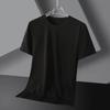Camiseta Masculina de Manga Curta Solta de Verão Fina de Seda Gelo Transfronteiriça Secagem Rápida Esportiva e Lazer Manga Curta Fresca Respirável