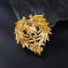 Broche de Esmalte Estilo Chinês Fênix para Mulheres Ins Tendência Estiloso Elegante Peça de Roupa Externa Cardigã Corsage Versátil Broche de Moda