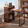 Mesa de computador dobrável Mesa de mesa de mesa em casa Mesa de escritório simples Bancada de trabalho de quarto Mesa de escrita de aprendizado simples