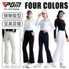 PGM Roupas de Golfe Femininas Verão Elástico Versão Micro Chifre Calças de Cintura Alta Cinto Elástico na Cintura Traseira Calças Esportivas