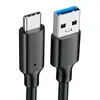 Línea de carga TyPEC 2A línea de carga para teléfono móvil Android tipo-c con protección ambiental USB carga rápida línea de datos al por mayor