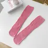 Miu Boca Suelta Aguja Gruesa Calcetines Apilados Color Caramelo Ins Calcetines de Moda Calcetines de Boca Suelta Versátiles Calcetines de Malla Transpirable para Pantorrilla