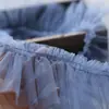 Borda de Renda Plissada em Tela de Camada Única com 10cm de Largura para Almofadas de Sofá, Cortinas, Artesanato em Tecido, Roupas de Boneca, Decoração DIY