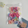 Elásticos de Cabelo Elásticos Amigáveis ao Cabelo Infantil para Menininhas, Elásticos de Borracha para Polegar Anel de Toalha, Elásticos de Cabelo para Bebê