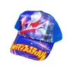Gorra de red Spiderman Ultraman para niños transfronteriza gorra de béisbol de dibujos animados princess europea y americana sombrero de sol transpirable