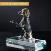 Ornamento de Cristal Doze Signos Rato, Boi, Tigre, Dragão, Serpente, Galo, Cachorro, Cavalo, Ovelha, Porco, Coelho, Decoração de Escritório Casa Presente
