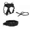 Collar Táctico para Disfraz de Mascota, Disponible en Múltiples Colores, Correa de Nylon para Exteriores, Collar para Perro Grande, Collar Militar para Perro, Arnés de Pecho