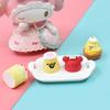 Accesorios de resina, lindo postre, comida en miniatura, juego de pastel, casa de juegos, juguete DIY, crema, pegamento, funda para teléfono móvil, accesorios