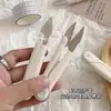 Tijeras Pequeñas para Cortar Hilos, Tijeras Especiales para Bordado Punto de Cruz en Forma de U para Sastres, Tijeras para Hilo de Costura y Manualidades Domésticas, Tijeras de Resorte