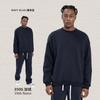 Cai Xiang Island Conjunto de Sudadera con Cuello Redondo y Pantalones para Hombre, Transfronterizo, Otoño e Invierno, Forro Polar de 350g, Talla Grande, Estilo Americano, Marca de Tendencia