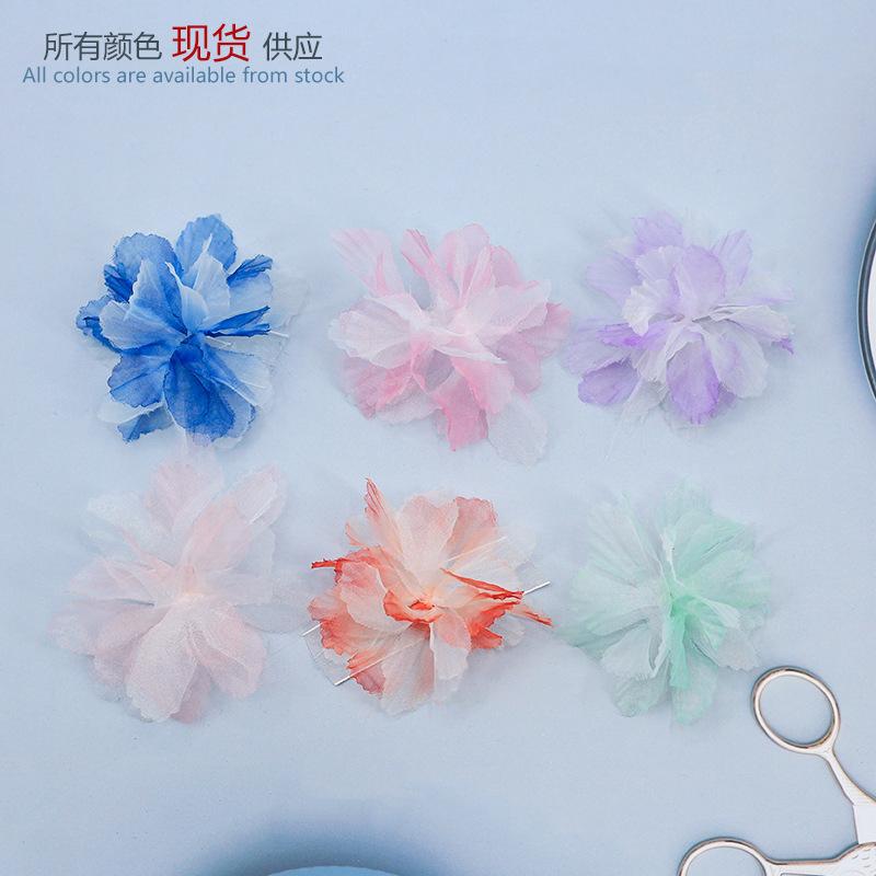 欧根纱花朵