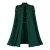 [En Stock] Capa de Hombro Acolchada Gótica Medieval Capa de Cuentas Retro Disfraz de Cosplay