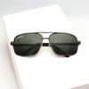 Lentes de Cristal Reforzado Gafas de Sol al por Mayor gafas para conducir gafas de sol para hombre montura de metal gafas cuadradas de montura completa