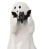 Decoraciones de Halloween de Productos Nuevos Transfronterizos Adornos de Escritorio de Fantasma Lindo Estilo Lujo Ligero Manualidades de Resina para el Hogar Sala de Estar