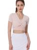 Ropa Nueva de Pilates Yoga de Verano Top de Secado Rápido Camiseta de Fitness Danza Ballet Camiseta Deportiva para Correr Manga Corta