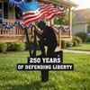 Placa Metálica Creativa Transfronteriza del 250 Aniversario Conmemorando la Defensa de la Libertad