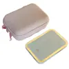 Bolsa Cosmética Popular Transfronteiriça Personalizável com Luz LED e Espelho Caixa Grande Capacidade Portátil de Alta Qualidade