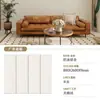 Laje de Rocha de Guangdong 800X2600X9mm Esmaltada na Superfície Luz Suave Microcimento Parede de Fundo Painel de Parede Liso Cor Sólida Aveludado