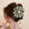 Pinza para el Cabello de Flor de Rosa Nube Súper Hada para Mujer, Nuevo Estilo de Alta Gama 2026, Pasador para la Parte Posterior de la Cabeza, Pinza para Moño, Pinza de Tiburón