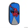 Estuche de doble capa con estampado de Spider-Man Spider-Man bolsa de almacenamiento para papelería escolar bolsa para lápices primera generación de pelo