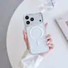Funda magnética para teléfono con patrón de ondas IMD, adecuada para Apple 17Promax, iPhone 15, cubierta protectora anticaídas con una sensación de alta gama