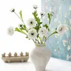 Flores Artificiales con Dos Cabezas, Decoración Vintage Estilo Europeo para Mesa Auxiliar de Comedor en Casa, Materiales para Arreglos Florales, Accesorios de Exhibición de Flores Artificiales, Loto Expuesto