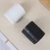 Taza de Vela de Cerámica para Aromaterapia Portavelas de Cerámica Negro Blanco Artesanías Adornos Taza de Vela con Patrón de Mármol Creativo