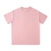 Algodão manga curta equipe T-Shirt atacado roupas de classe soltas estampadas logotipo logotipo de trabalho roupas culturais grupo de construção de roupas diy ...