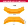 Accesorios para Rack de Mancuernas Almohadillas de Goma Equipo de Fitness Mangas para Barra de Mancuernas Bandejas de Goma Almohadillas de Fijación para Colocación en Gimnasio