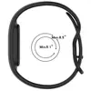 Qingfeng Aplicable Google Google Fitbit Correa de Aire Color Único Correa Deportiva Integrada de Silicona
