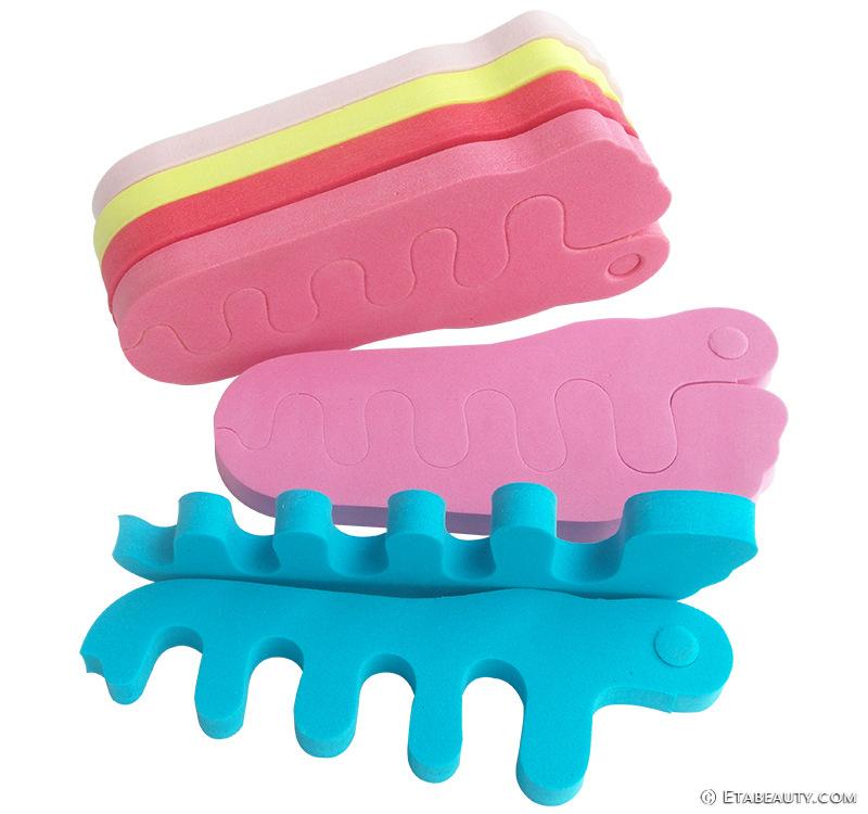 美甲工具用品定制手指脚趾分离棉泡沫隔趾器环保eva脚丫分趾器