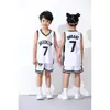 Traje de Uniforme de Baloncesto de los Lakers para Niños y Niñas Estudiantes de Jardín de Infancia y Primaria No. Personalización de Jersey de Equipo de Entrenamiento de Juego 24